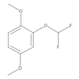 2-(Difluoromethoxy)-1,4-dimethoxybenzene Structure