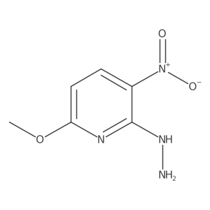 2-Hydrazinyl-6-methoxy-3-nitropyridine Structure