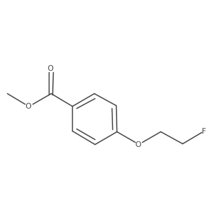 Methyl 4-(2-fluoroethoxy)benzoate结构式