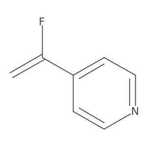 4-(1-Fluorovinyl)pyridine结构式