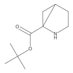 tert-butyl (1R,5S)-2-azabicyclo[3.1.0]hexane-1-carboxylate Structure