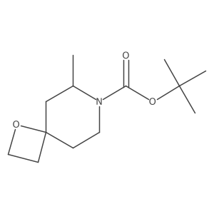 Tert-butyl 6-methyl-1-oxa-7-azaspiro[3.5]nonane-7-carboxylate Structure