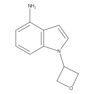 1-(oxetan-3-yl)-1H-indol-4-amine Structure