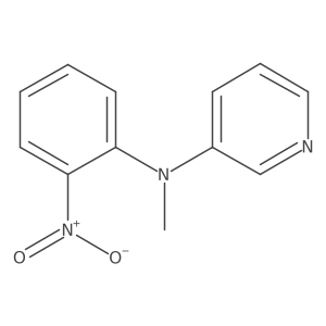 N-methyl-N-(2-nitrophenyl)pyridin-3-amine结构式