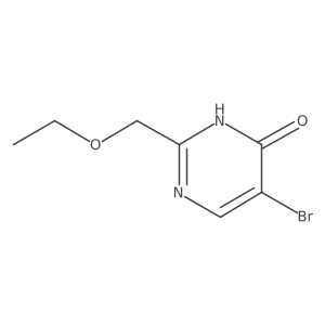 5-Bromo-2-(ethoxymethyl)-3,4-dihydropyrimidin-4-one结构式