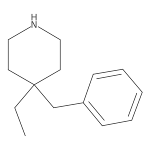 4-Benzyl-4-ethylpiperidine Structure