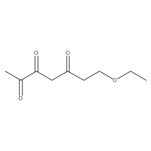 7-Ethoxyheptane-2,3,5-trione Structure
