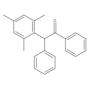 1,2-Diphenyl-2-(2,4,6-trimethylphenyl)ethanone结构式