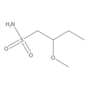 2-Methoxybutane-1-sulfonamide结构式