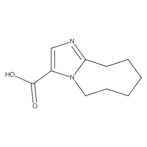5H,6H,7H,8H,9H,10H-Imidazo[1,2-a]azocine-3-carboxylic acid Structure