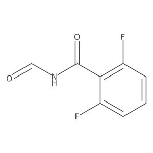 2,6-difluoro-N-formylbenzamide结构式
