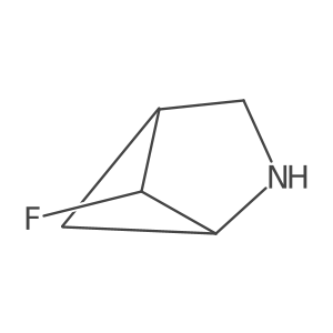 (1S,4S,5S)-5-Fluoro-2-azabicyclo[2.1.1]hexane Structure