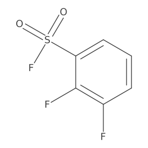 2,3-Difluorobenzene-1-sulfonyl fluoride Structure