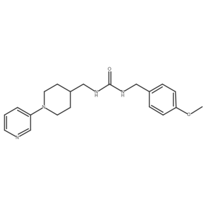 1-(4-Methoxybenzyl)-3-((1-(pyridin-3-yl)piperidin-4-yl)methyl)urea Structure