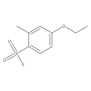 4-Ethoxy-2-methylbenzene-1-sulfonyl fluoride Structure