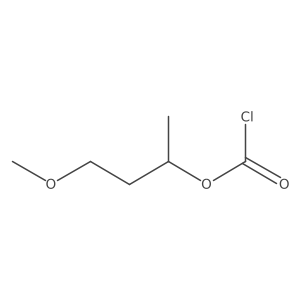 4-Methoxybutan-2-yl chloroformate Structure