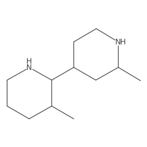 2-Methyl-4-(3-methylpiperidin-2-yl)piperidine结构式