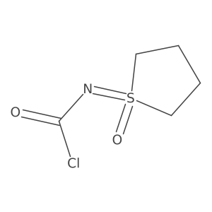 (1-Oxidotetrahydro-1l6-thiophen-1-ylidene)carbamic chloride结构式