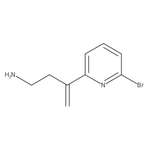 3-(6-Bromopyridin-2-yl)but-3-en-1-amine结构式