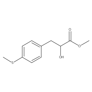 Methyl 2-hydroxy-3-[4-(methylsulfanyl)phenyl]propanoate Structure