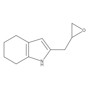 2-[(oxiran-2-yl)methyl]-4,5,6,7-tetrahydro-1H-indole Structure