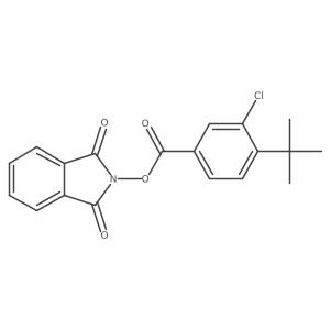 1,3-dioxo-2,3-dihydro-1H-isoindol-2-yl 4-tert-butyl-3-chlorobenzoate Structure