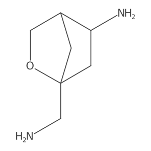 2-Oxabicyclo[2.2.1]heptane-1-methanamine, 5-amino-, (1R,4R,5R)-rel-结构式