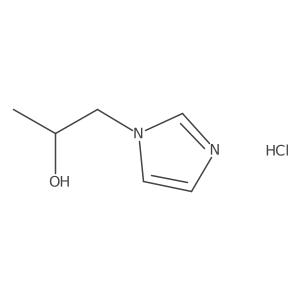 (2R)-1-(1H-imidazol-1-yl)propan-2-ol hydrochloride Structure