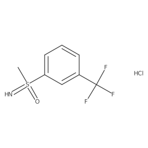 Imino(methyl)(3-(trifluoromethyl)phenyl)-l6-sulfanone (hydrochloride) Structure