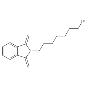 2-(7-Hydroxyheptyl)isoindoline-1,3-dione Structure