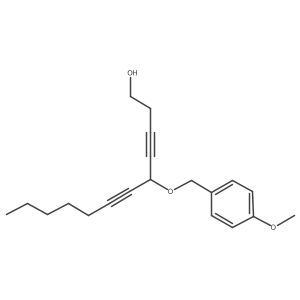 (5R)-5-[(4-Methoxyphenyl)methoxy]-3,6-dodecadiyn-1-ol Structure