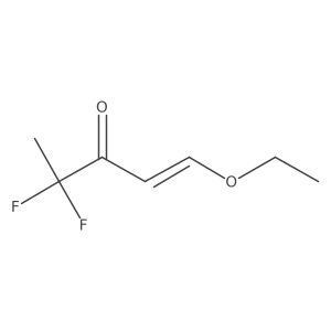 1-Ethoxy-4,4-difluoropent-1-en-3-one Structure
