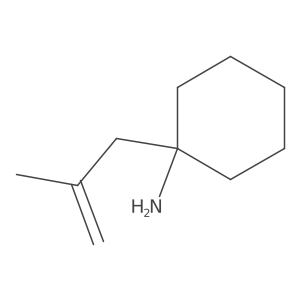 1-(2-Methyl-2-propen-1-yl)cyclohexanamine Structure