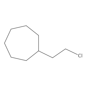 1-Chloro-2-cycloheptylethane Structure