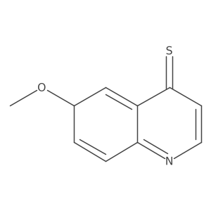 6-methoxy-6H-quinoline-4-thione结构式