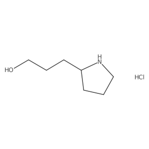 3-[(2r)-Pyrrolidin-2-yl]propan-1-ol hydrochloride Structure