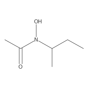 N-Hydroxy-N-(1-methylpropyl)acetamide Structure