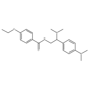 N-[2-(dimethylamino)-2-[4-(dimethylamino)phenyl]ethyl]-4-ethoxybenzamide Structure