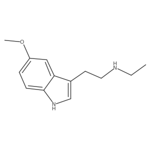 Ethyl-[2-(5-methoxy-1H-indol-3-yl)-ethyl]-amine结构式
