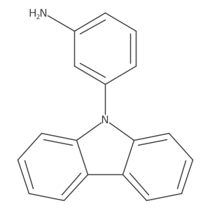 9-(3-Aminophenyl)carbazole Structure