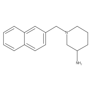 1-(2-Naphthalenylmethyl)-3-piperidinamine结构式