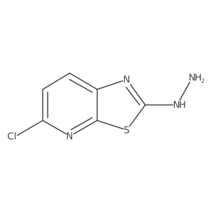 5-Chloro-2-hydrazinylthiazolo[5,4-b]pyridine Structure