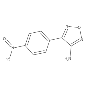 4-(4-Nitrophenyl)-1,2,5-oxadiazol-3-amine Structure