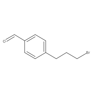 4-(3-Bromopropyl)benzaldehyde结构式