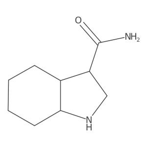 octahydro-1H-indole-3-carboxamide Structure