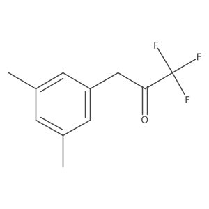 3-(3,5-Dimethylphenyl)-1,1,1-trifluoropropan-2-one Structure