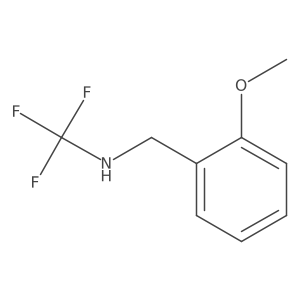 1,1,1-trifluoro-N-(2-methoxybenzyl)methanamine Structure