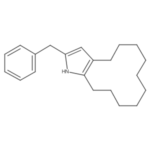2-Benzyl-4,5,6,7,8,9,10,11,12,13-decahydro-1H-cyclododeca[b]pyrrole Structure
