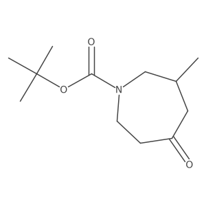 tert-Butyl 3-methyl-5-oxoazepane-1-carboxylate Structure