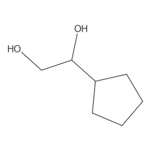 (1R)-1-Cyclopentyl-1,2-ethanediol Structure